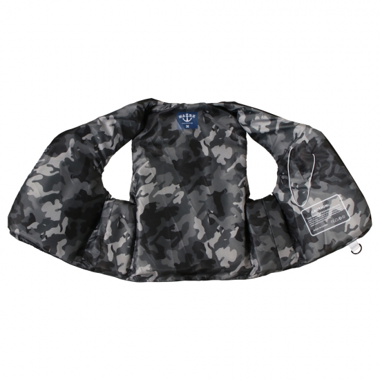 LIFE JACKET - BLACK CAMO