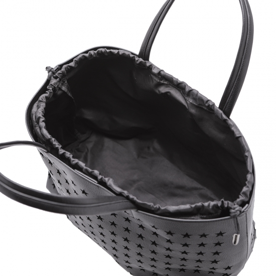 PUNCHING TOTE-L BLACK BLACK