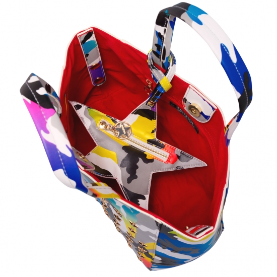 TOTE BAG SーSIZE CRAZY CAMO of TRE☆STAR トレスター公式