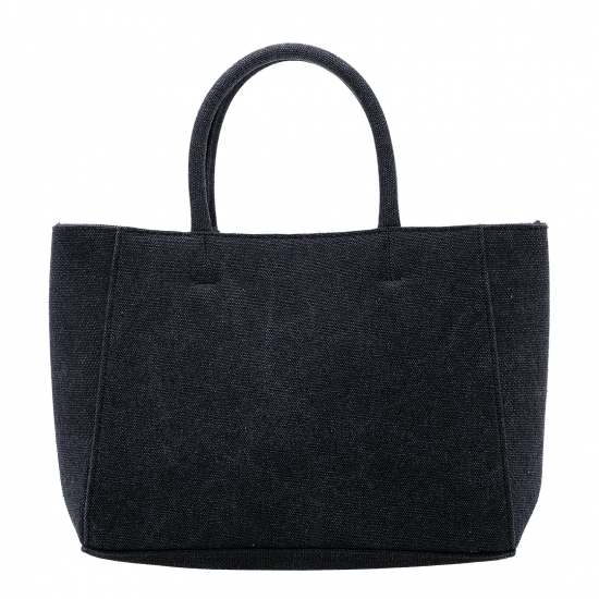 LA☆CROCE MILITARY TOTE - S BLACK