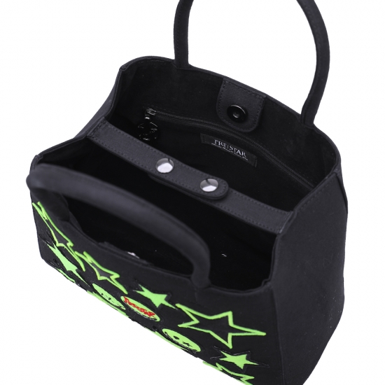 STAR WAPPEN TOTE - S BLACK STAR WAPPEN TOTE - S BLACK