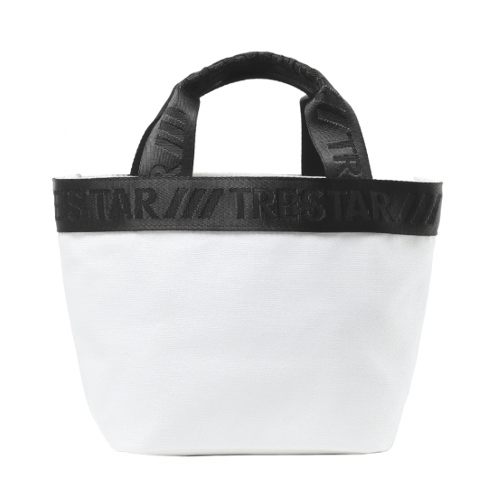 BOAT STRAP TOTE WHITE