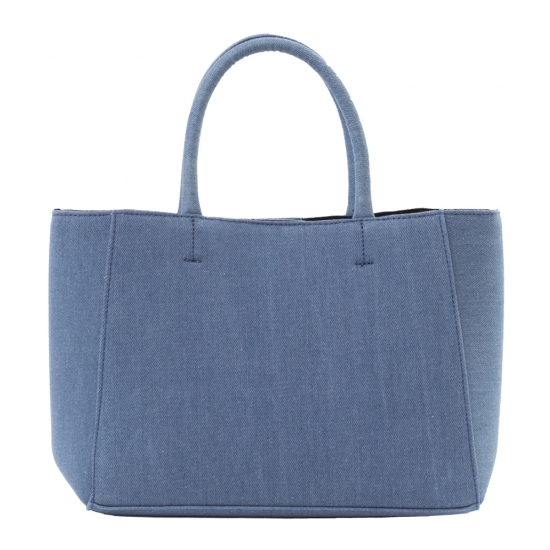 WAPPEN CANVAS TOTE - Ｓ DENIM