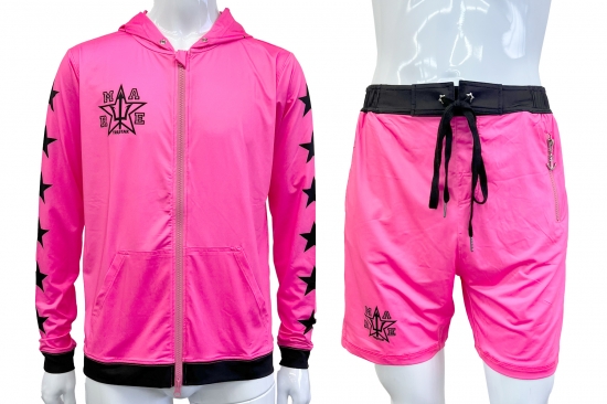 RUSH GUARD NEON PINK