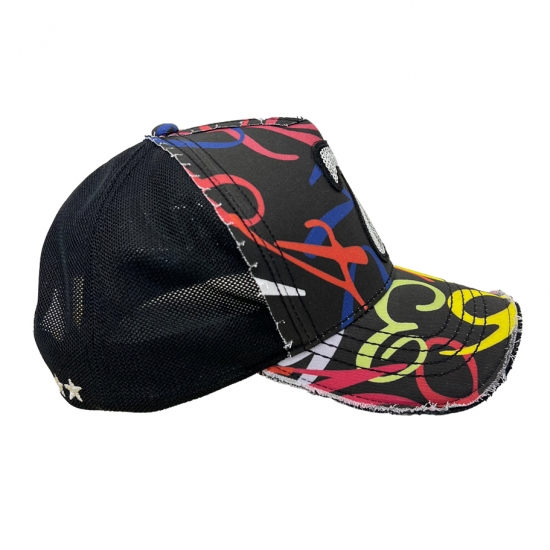 CRAZY NUMBER CAP BLACK 7