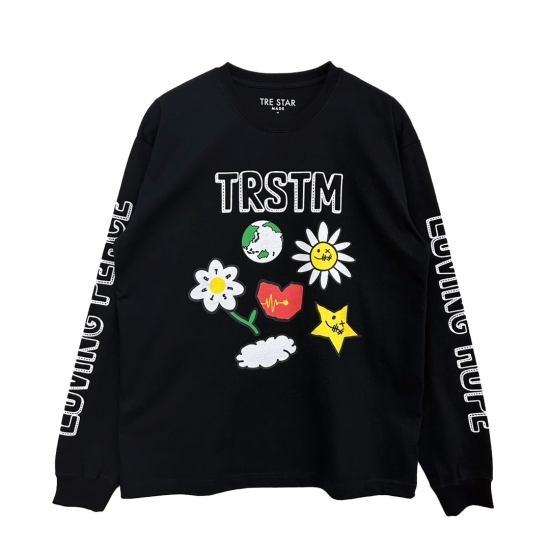 TRSTM LPLH L/S-T SHIRT BLACK