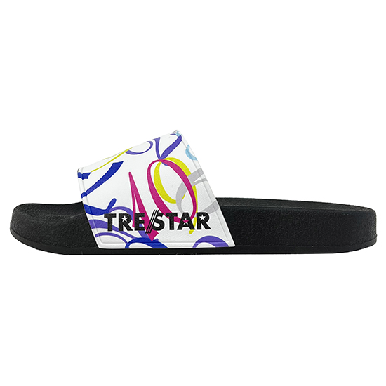 SHOWER SANDAL - CRAZY NUMBER - WHITE